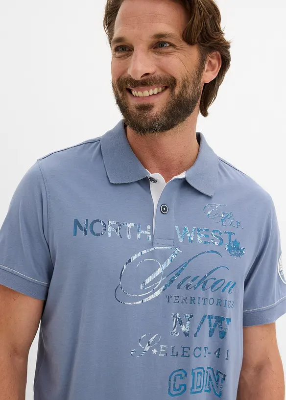 Polo in jersey a maniche corte, bonprix