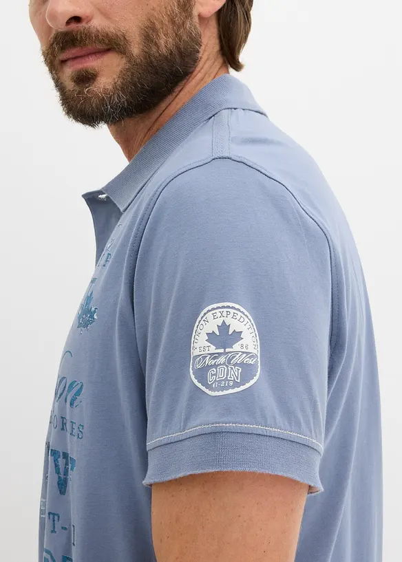 Polo in jersey a maniche corte, bonprix