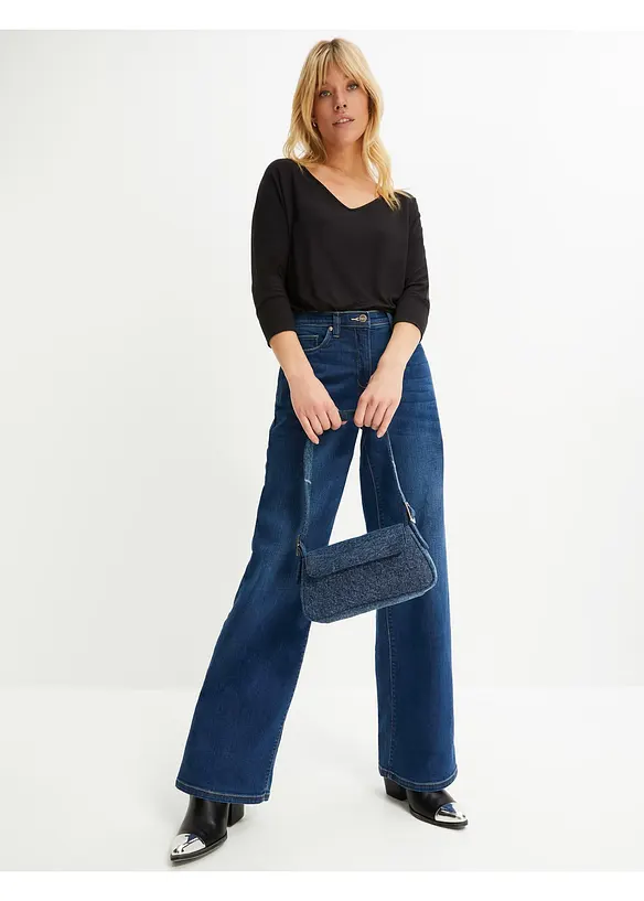 Maglia oversize in viscosa fluente, bonprix