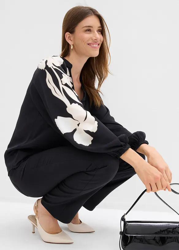 Tunica in satin fluido, bonprix