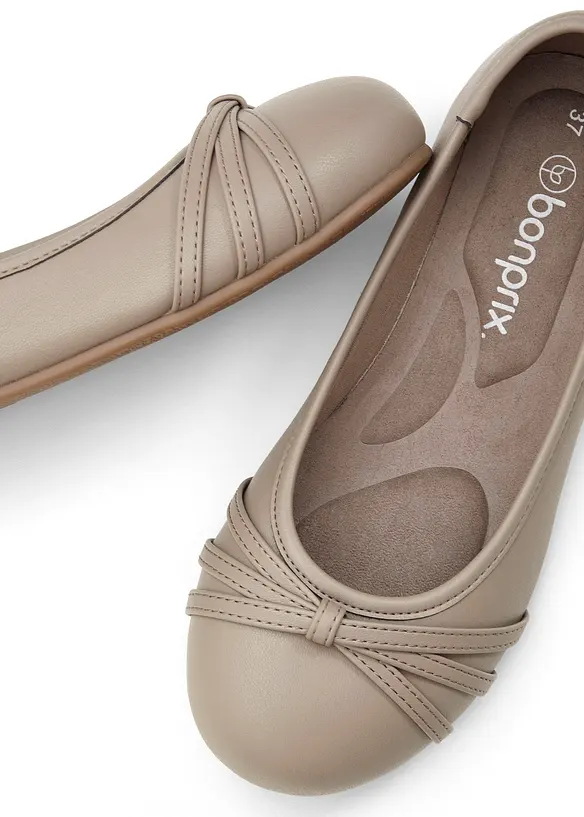 Ballerine in larghezza comoda, bonprix