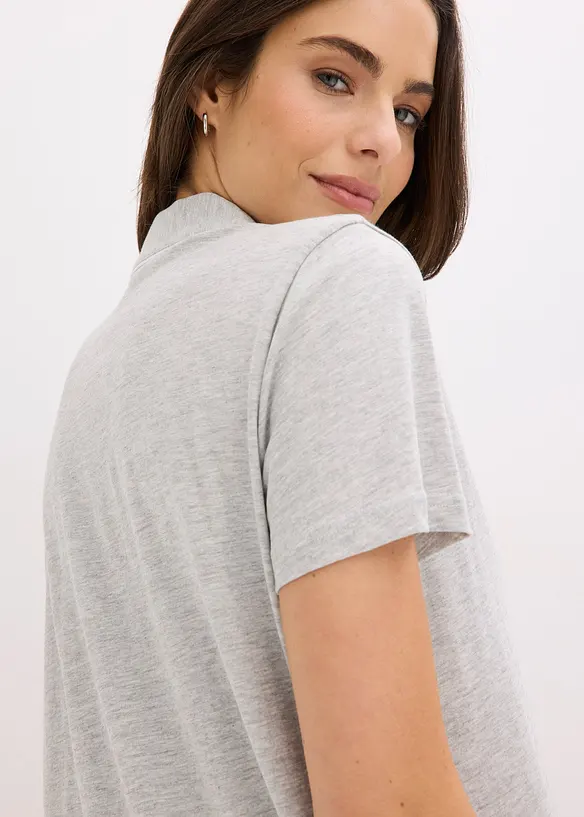 Camicia da notte corta in puro cotone biologico, bonprix