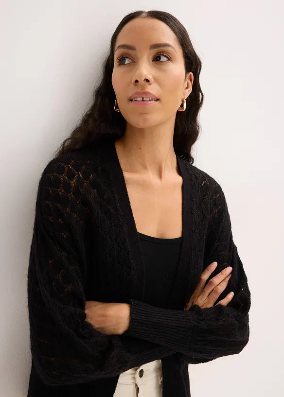 Cardigan traforato, bonprix