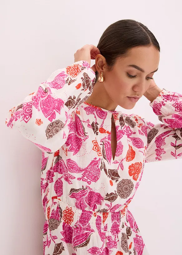 Miniabito in mussola, bonprix