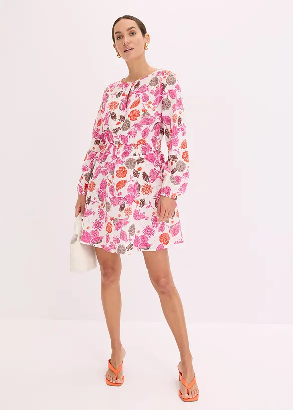 Miniabito in mussola, bonprix