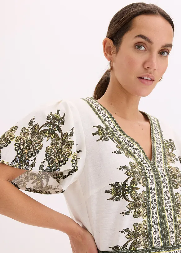 Tuta in misto cotone, bonprix