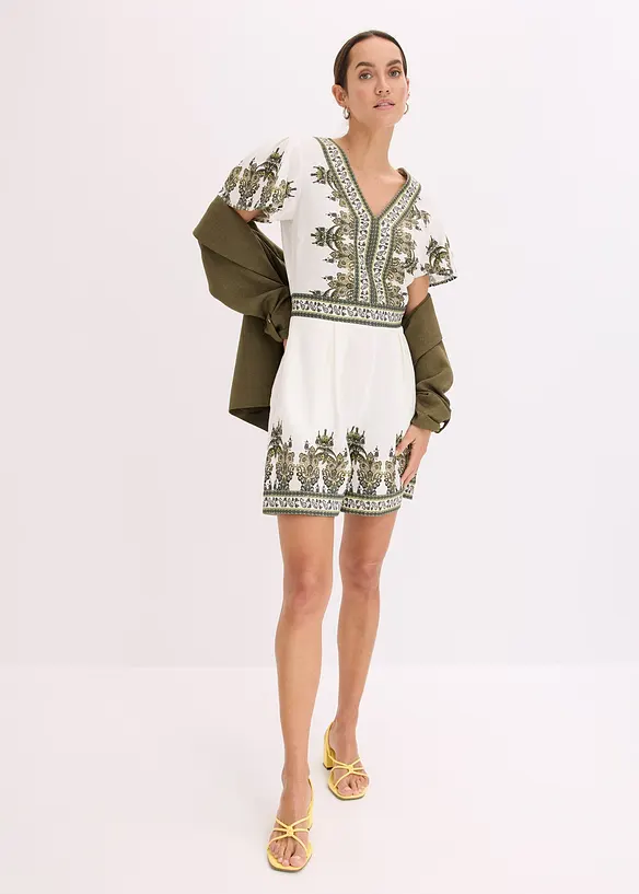 Tuta in misto cotone, bonprix