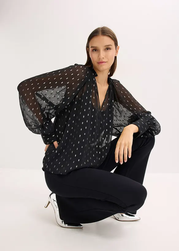 Blusa trasparente, bonprix