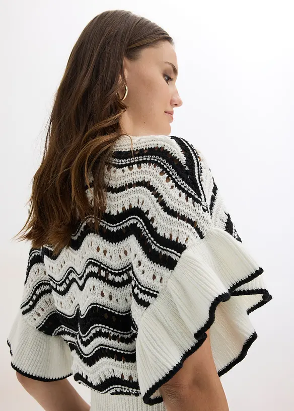 T-shirt in maglia, bonprix