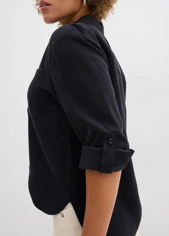 Camicetta in misto viscosa fluente, bonprix