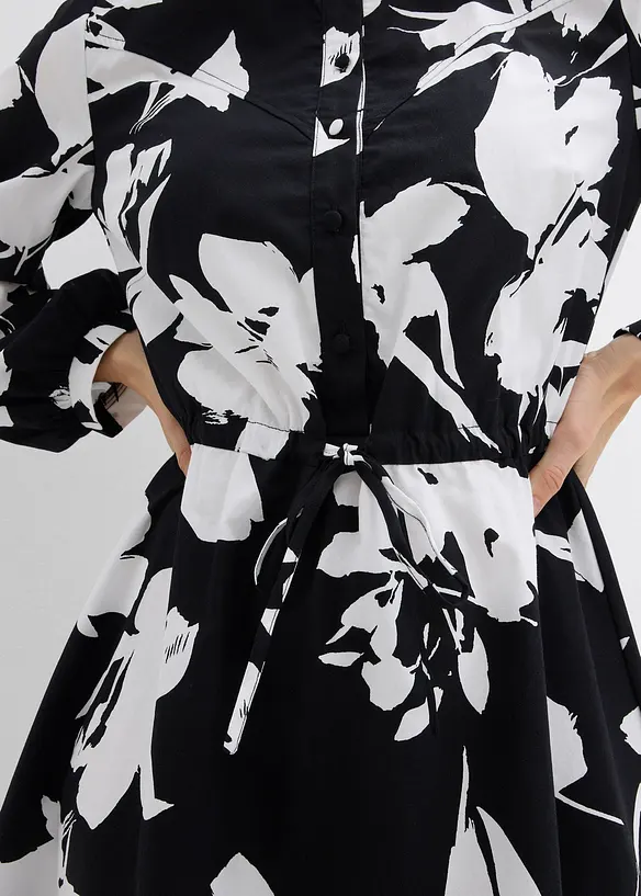 Abito tunica in puro cotone, bonprix