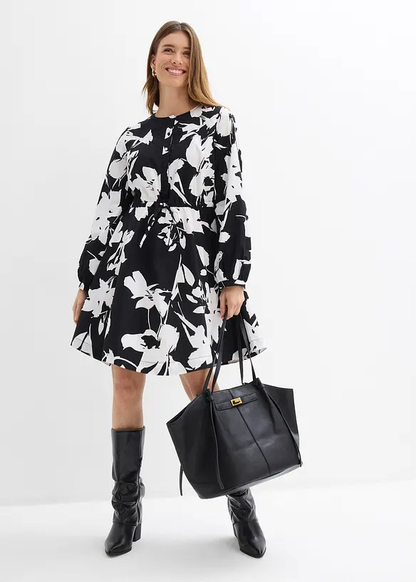 Abito tunica in puro cotone, bonprix