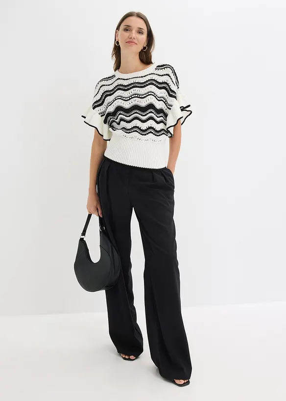 T-shirt in maglia, bonprix