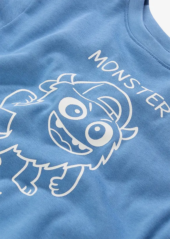 Felpa in puro cotone biologico, bonprix