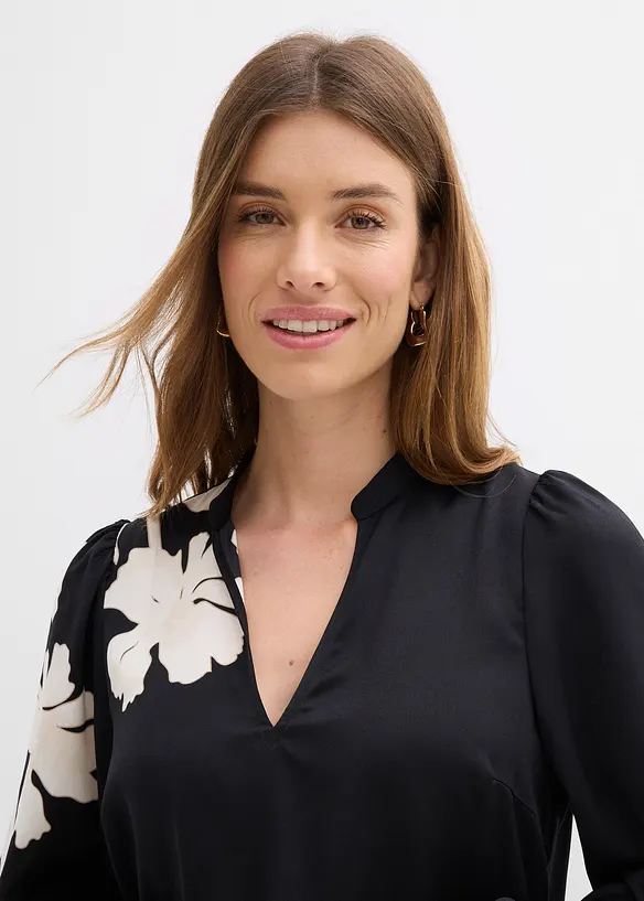 Tunica in satin fluido, bonprix