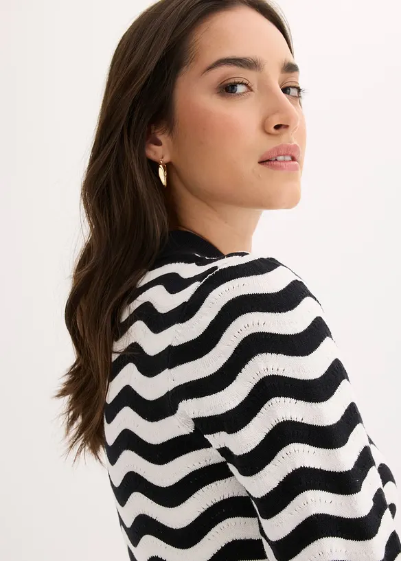 Abito in maglia di puro cotone, bonprix