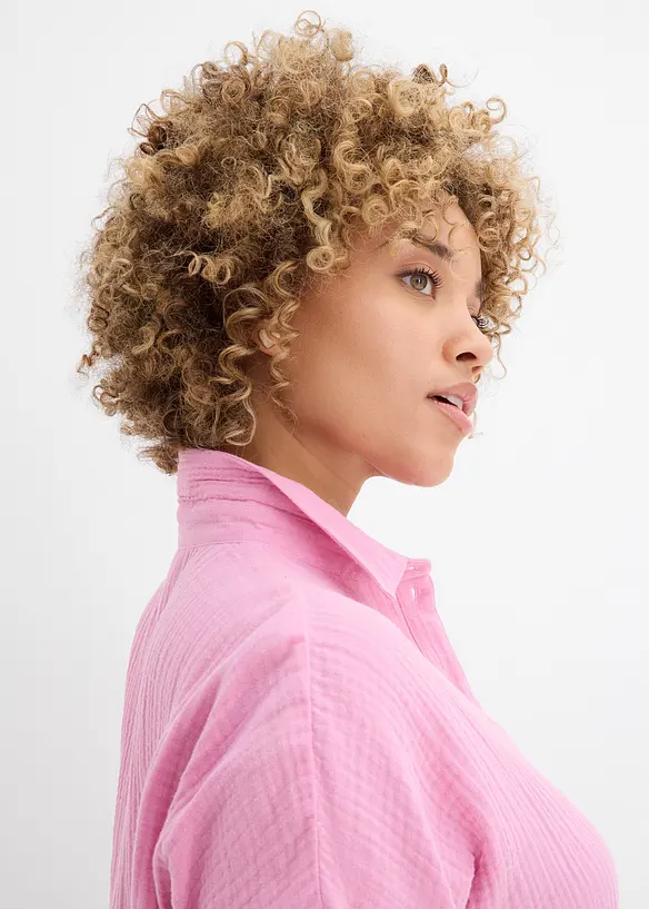 Camicia in mussola effetto used, bonprix