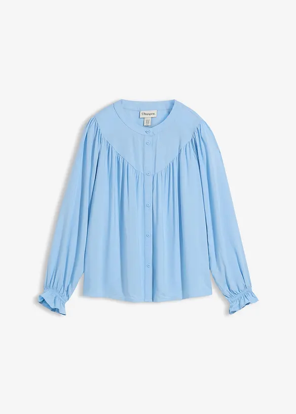 Blusa romantica in viscosa fluente, bonprix