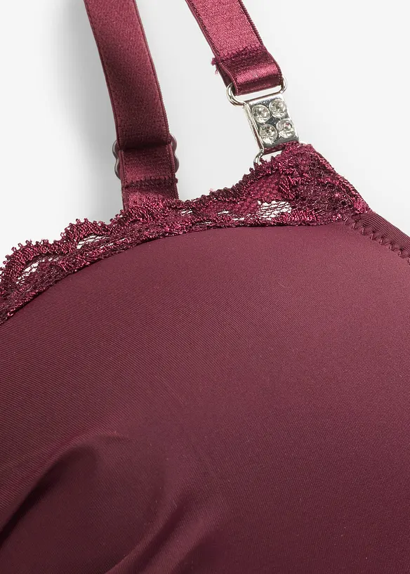 Reggiseno con coppe preformate e poliammide riciclata, bonprix