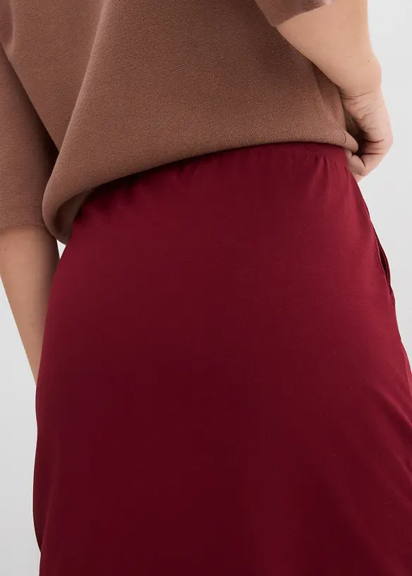 Gonna elasticizzata in cotone biologico, bonprix