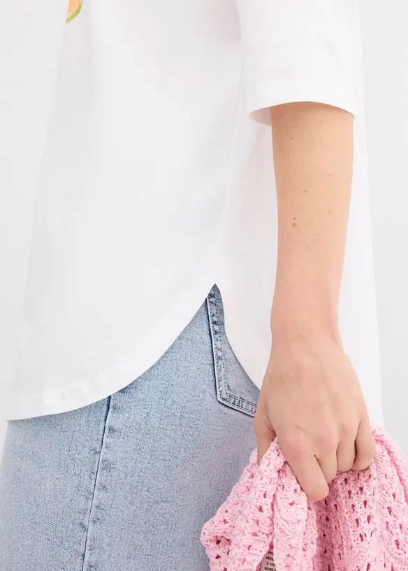 T-shirt in puro cotone biologico, bonprix