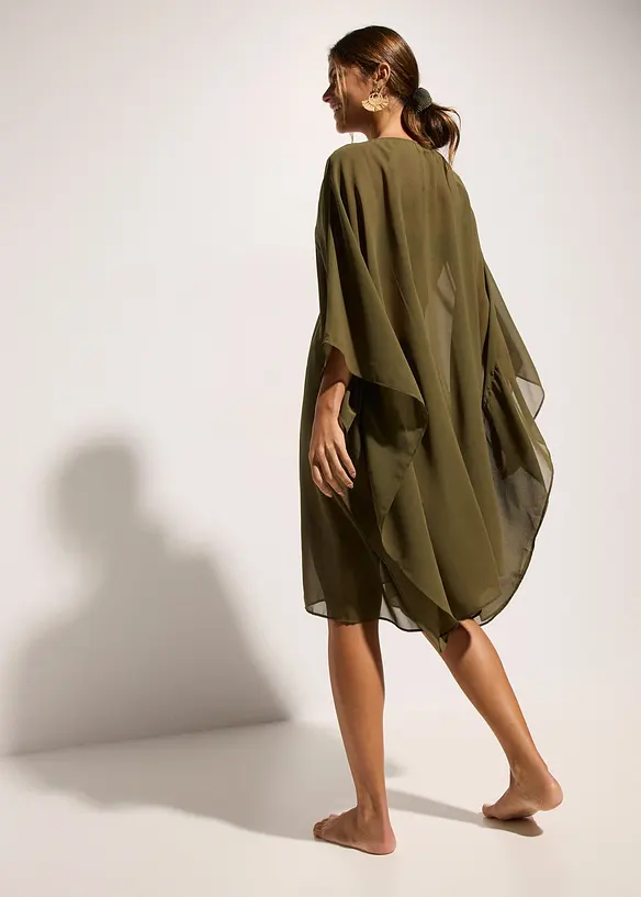 Tunica copricostume in chiffon leggero, bonprix