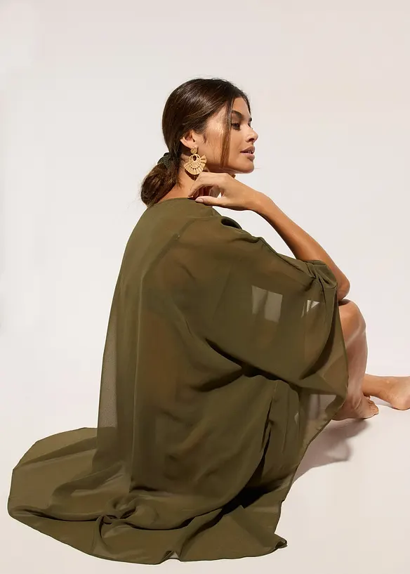 Tunica copricostume in chiffon leggero, bonprix
