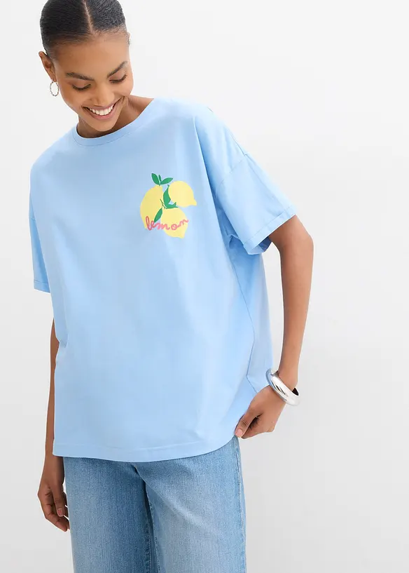 Maxi maglia in puro cotone biologico, bonprix