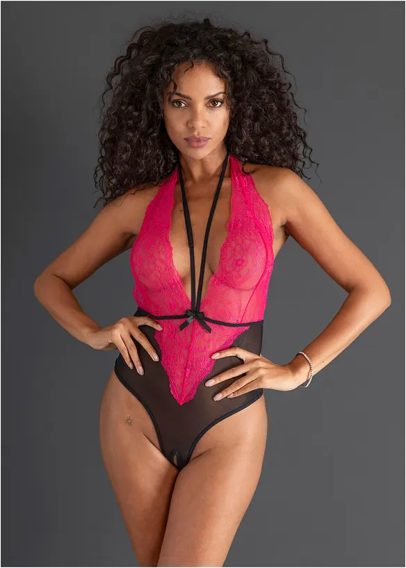Body con perizoma ouvert, bonprix