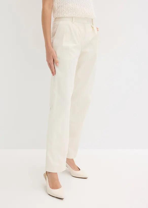 Pantaloni in puro cotone, bonprix