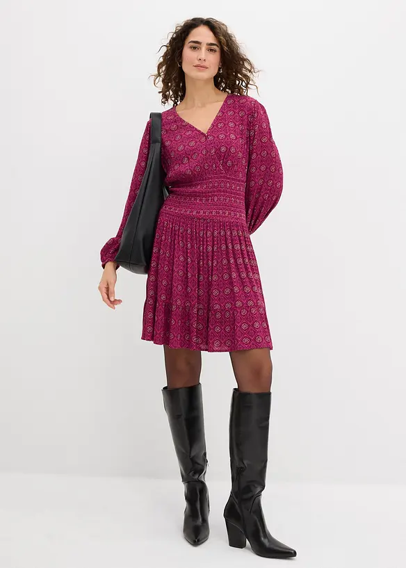 Miniabito in viscosa fluente, bonprix