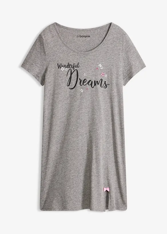 Camicia da notte corta in cotone biologico, bonprix