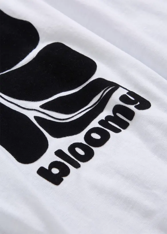 Maglia con arricciatura smock al fondo, bonprix