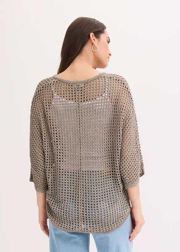 Cardigan traforato, bonprix