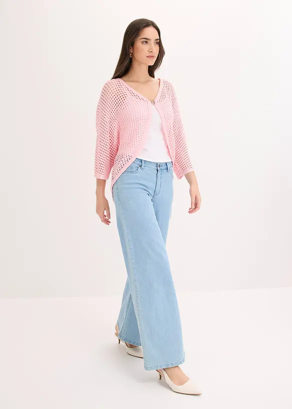 Cardigan traforato, bonprix