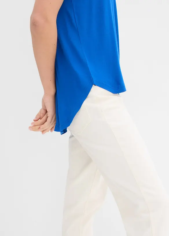 Maglia lunga in viscosa morbida, bonprix