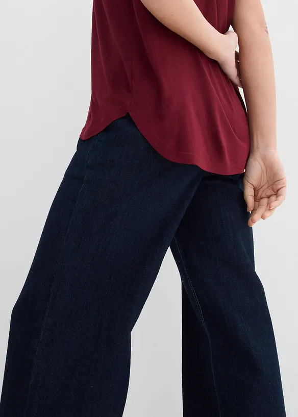 Maglia lunga in viscosa morbida, bonprix