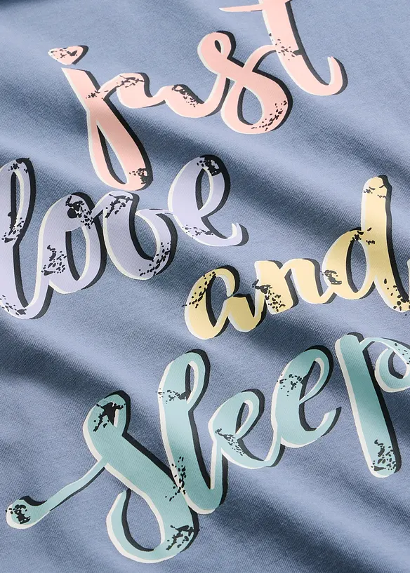 Camicia da notte corta, bonprix