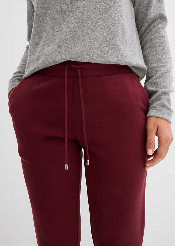 Pantaloni con elastico in vita in misto viscosa, bonprix