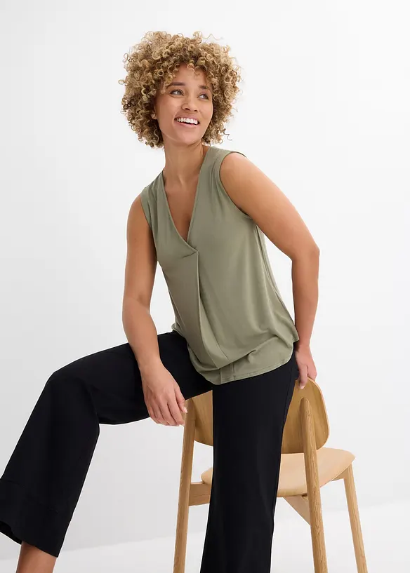 Top in misto viscosa morbido, bonprix