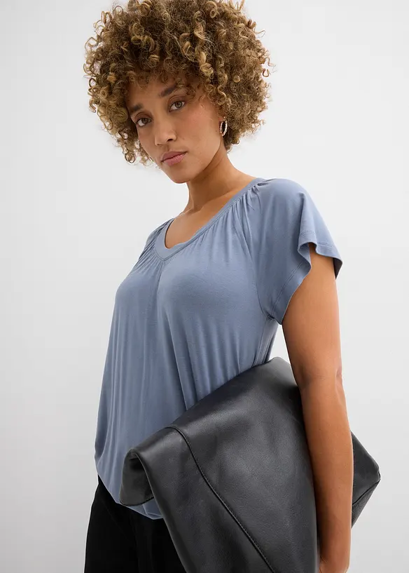 Maglia in misto viscosa, bonprix