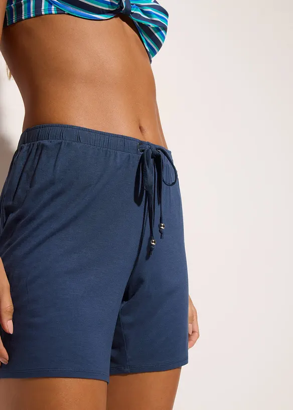 Pantaloncini da mare in misto viscosa fluente, bonprix