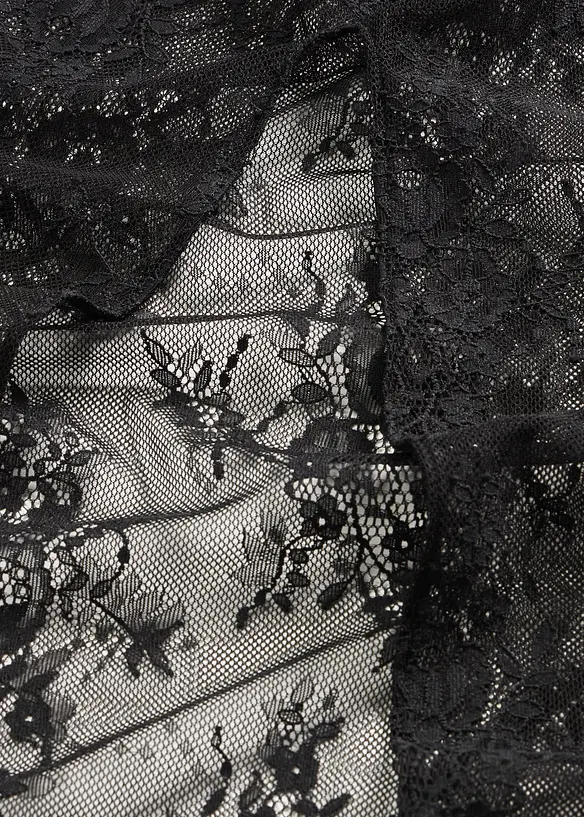 Abito in pizzo con spalline staccabili, bonprix