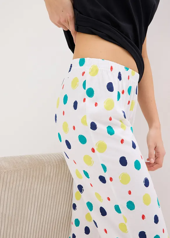 Pigiama corto in puro cotone, bonprix