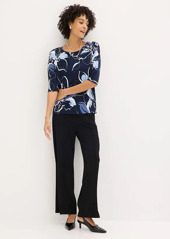 Maglia in fantasia floreale, bonprix