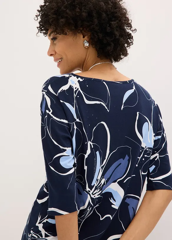Maglia in fantasia floreale, bonprix