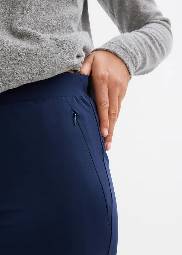 Leggings sportivi con tasche con cerniera, bonprix