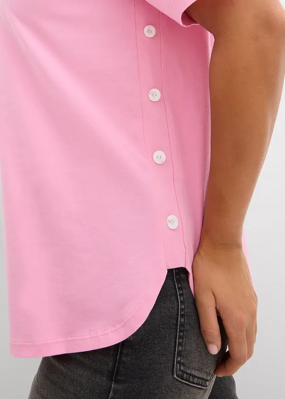 T-shirt larga in cotone biologico, bonprix