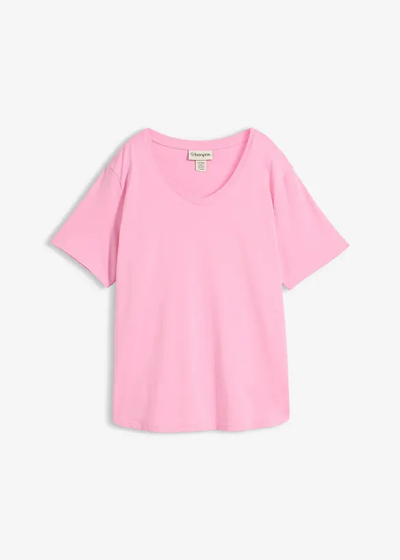 T-shirt larga in cotone biologico, bonprix