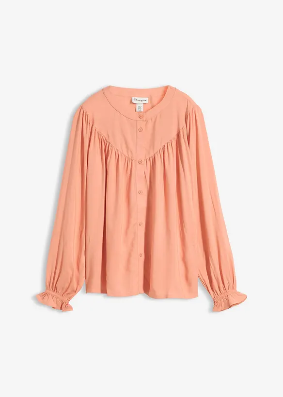 Blusa romantica in viscosa fluente, bonprix